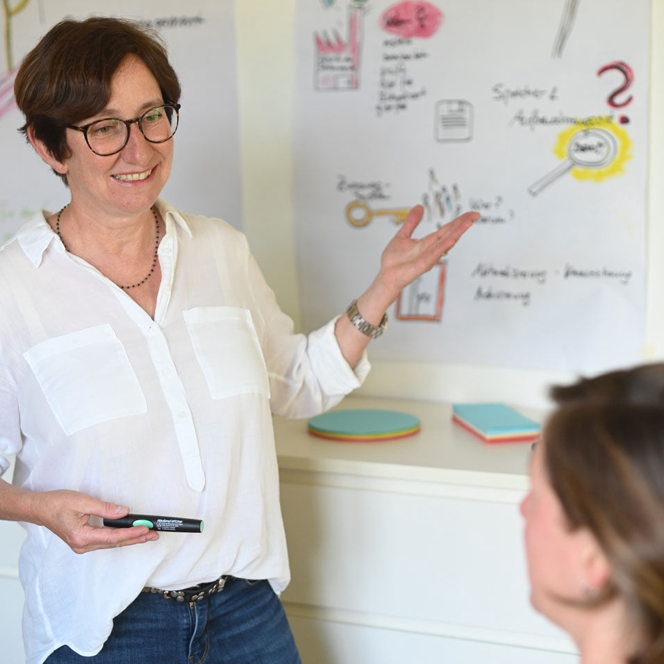 Andrea Graf im Workshop