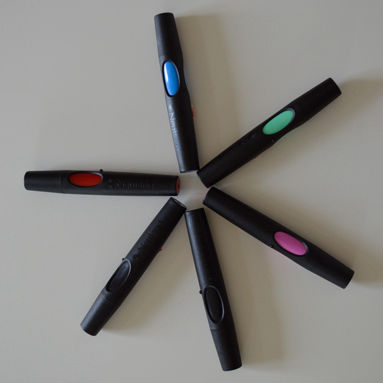 Leuchtmarker bilden einen Stern